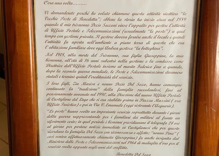Le Vecchie Poste Di Benedetta Castiglione del Lago